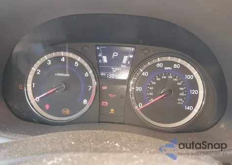 2014 Hyundai Accent Se z USA, uszkodzony, nr VIN KMHCU5AE9EU142285